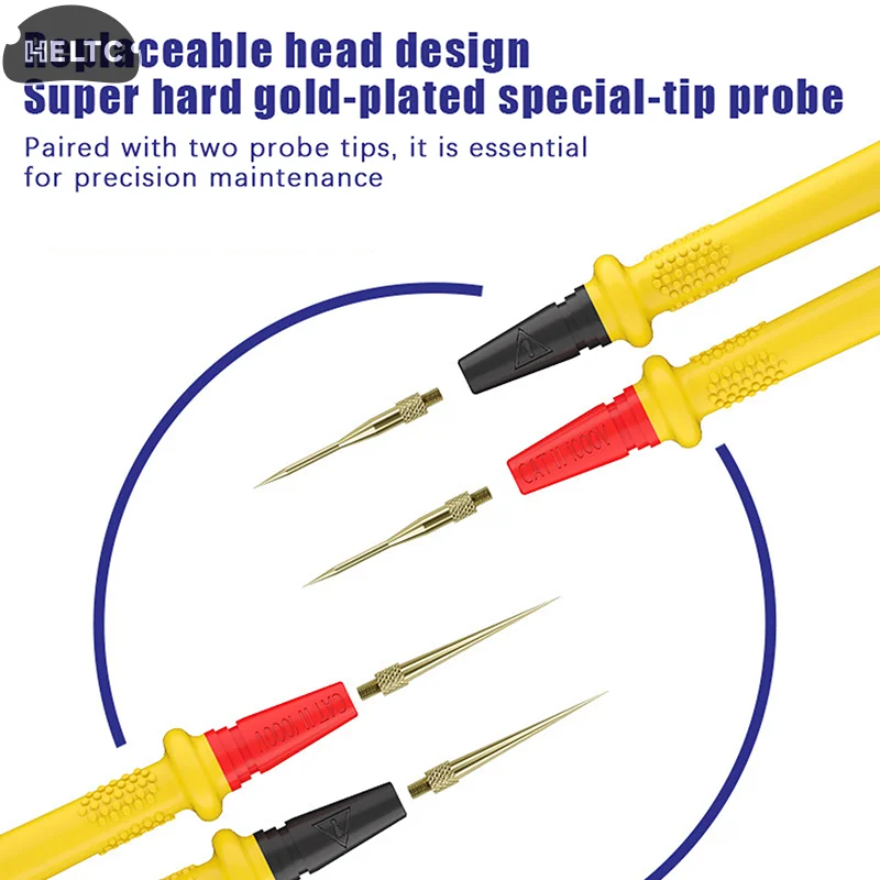 1PC RP15 Geschwindigkeit Multimeter Test Kabel Ultra Dünne Multimeter Test Blei Austauschbare Stift Spitze Universal Zu Zeiger/Digital multimeter