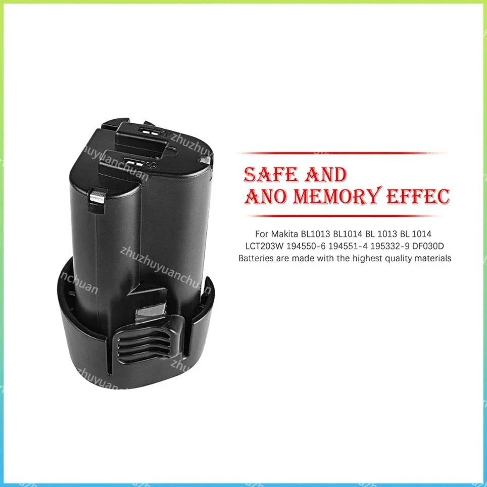 Makita Original BL1013 10.8V Rechargeable Power Tools li-ion Battery Replacement TD090D LCT203W DF030D BL1014 tools Battery