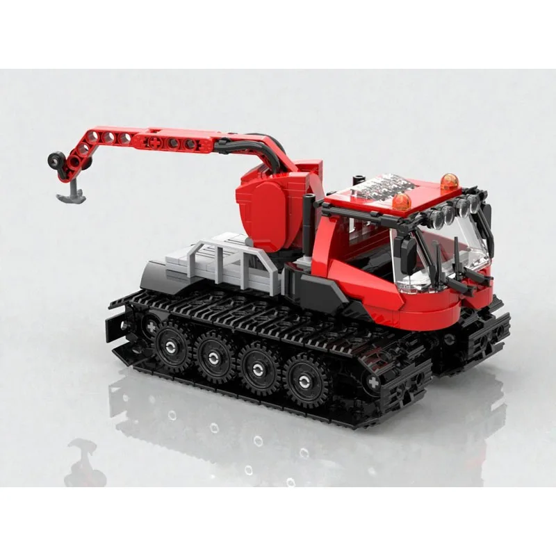 

MOC-248314 Urban Agriculture Snow Removal Machine Building Block Model 548 Parts Boys Children Birthday Christmas Toy Gift