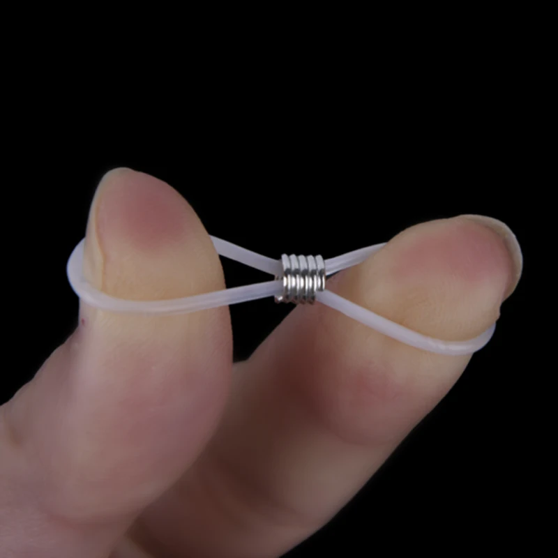 100 Stücke Brillen Brillenkette Riemenhalter Gummischlaufe Enden DIY Mode – Detail 5