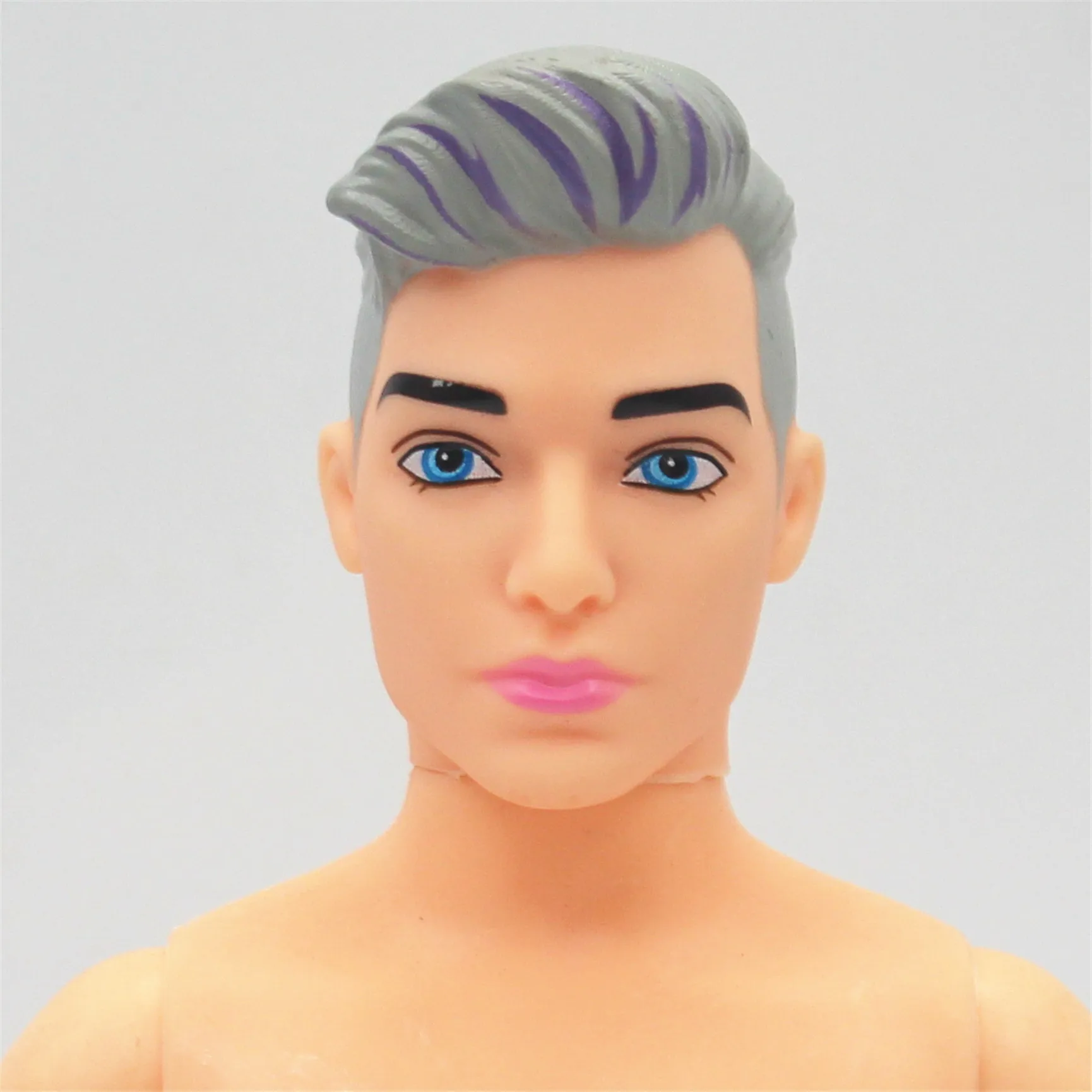 Multiple Styles Available Girl Doll Boyfriend Ken Man Head Fits 30cm Ken Doll Accessories With Cool Hair Ken Head