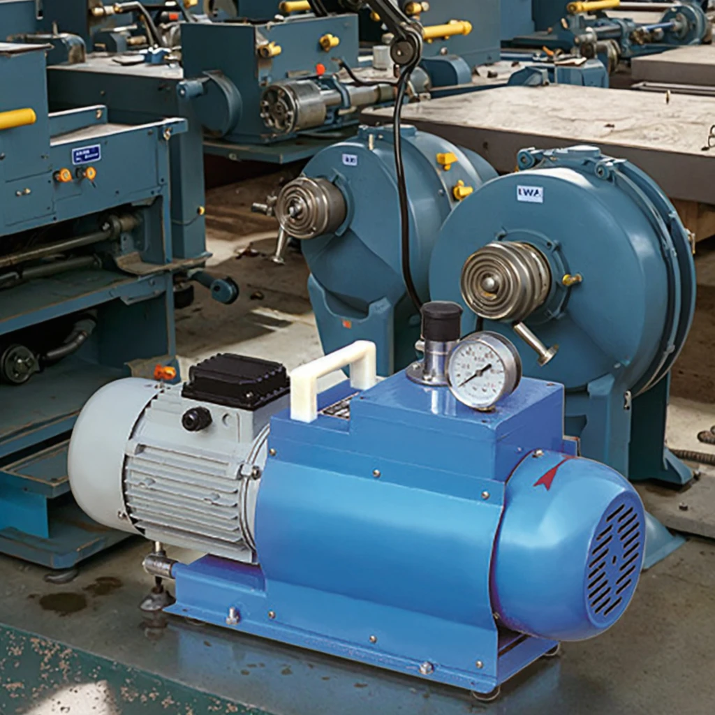 مضخة المختبر الكهربائية WX-8 من سلسلة Wx مضخة فراغ دوارة بدون زيت