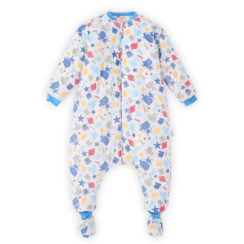 Saco De dormir antitipi para bebé De 1 a 4 años, cálido, Animal lindo, estampado