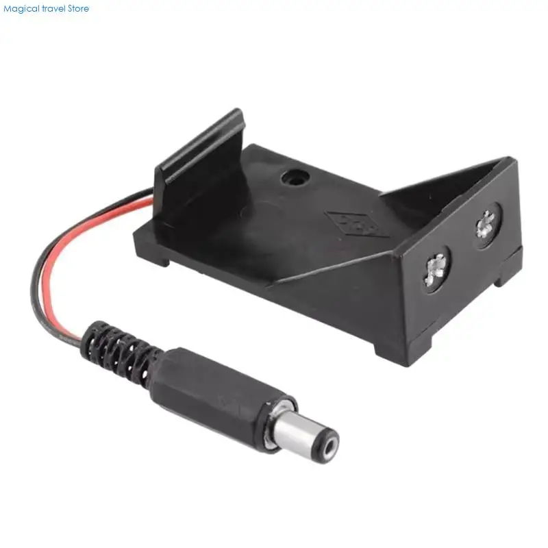 N2UB 2pcs Plastic Battery Storage Box for 9V Batteries Easy Installation without Lid