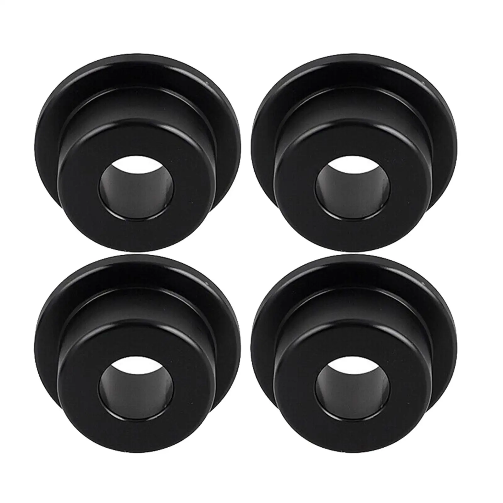 4 Pieces Motorcycle Handlebar Riser Bushings replacement Harley Sportster FX Except 04-up Sportster Glossy Appearance