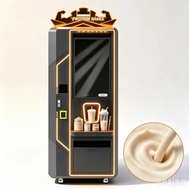 Protein Shake Vending Machine Customized Intelligent Nutrition Dispenser Commercial Sports Drink Machine Gym Club Use