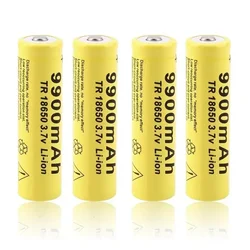 2024  New  Rechargeable  3.7V 9900mAh  18650 Battery Lithium ion Battery 9900mAh 3.7V CE  lithium battery