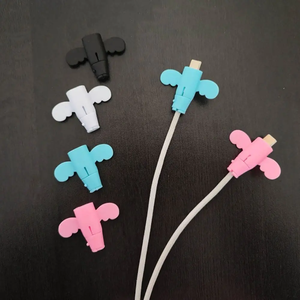 Cute Silicone Cable Protection USB Charging Protective Charging Cable Cover Cable Saver Data Line Protector Charging Cord