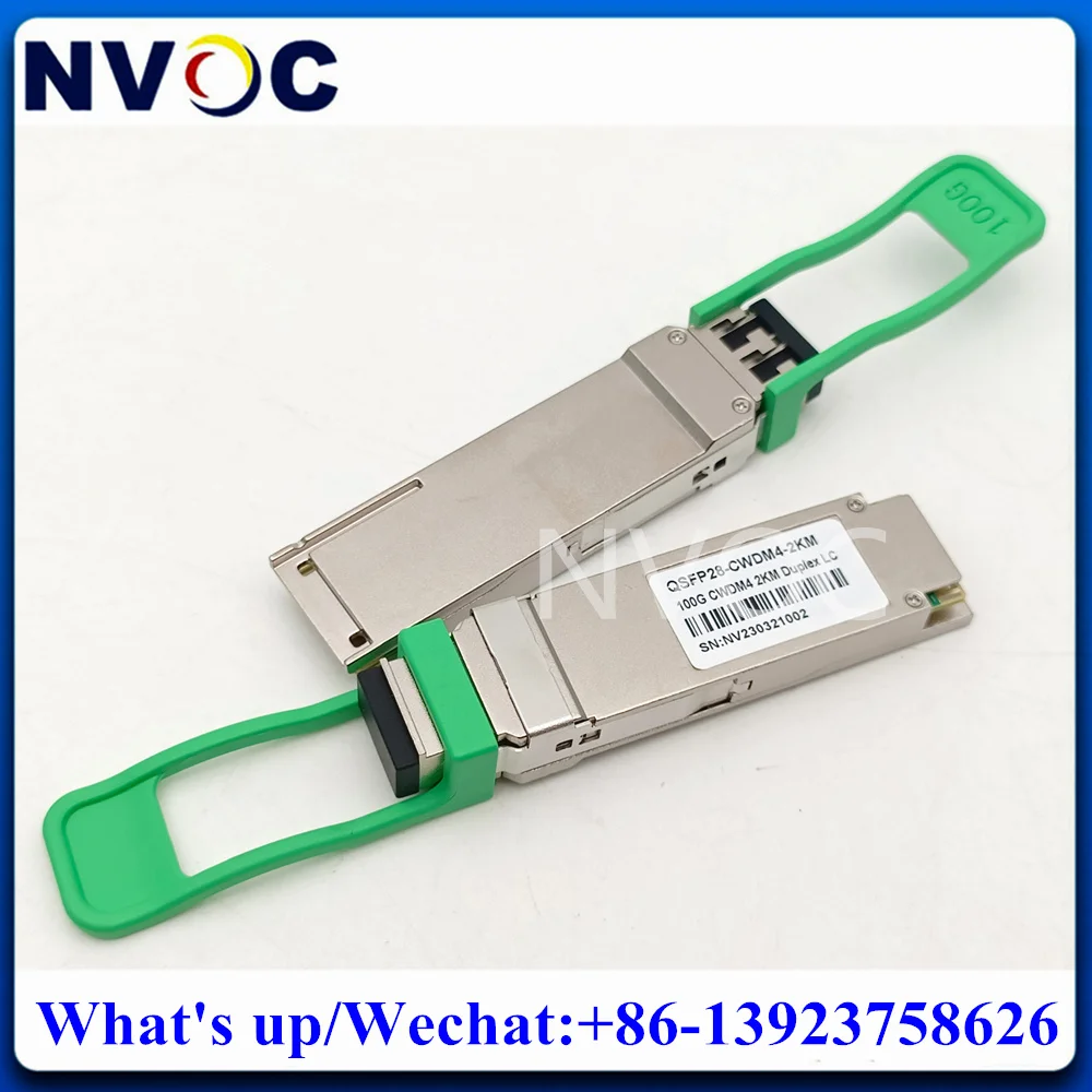 2Pcs Intel SPTSBP3CLCXX Juniper JNP-QSFP-100G-CWDM4 QSFP-100GBASE-CWDM Mellanox MMA1L30-CM 100Gb QSFP28 1310nm 2km SMF Module