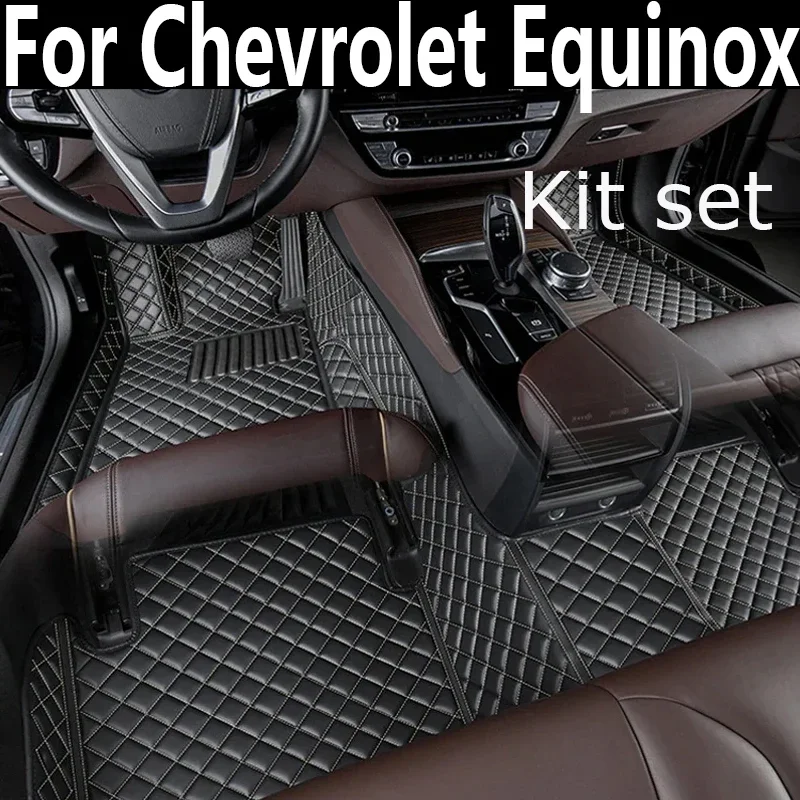 

Автомобильные коврики для Chevrolet Equinox 2017 2018 2019 2020 2021 2022, пользовательские автомобильные подушечки для ног, ковер, аксессуары для интерьера 0601