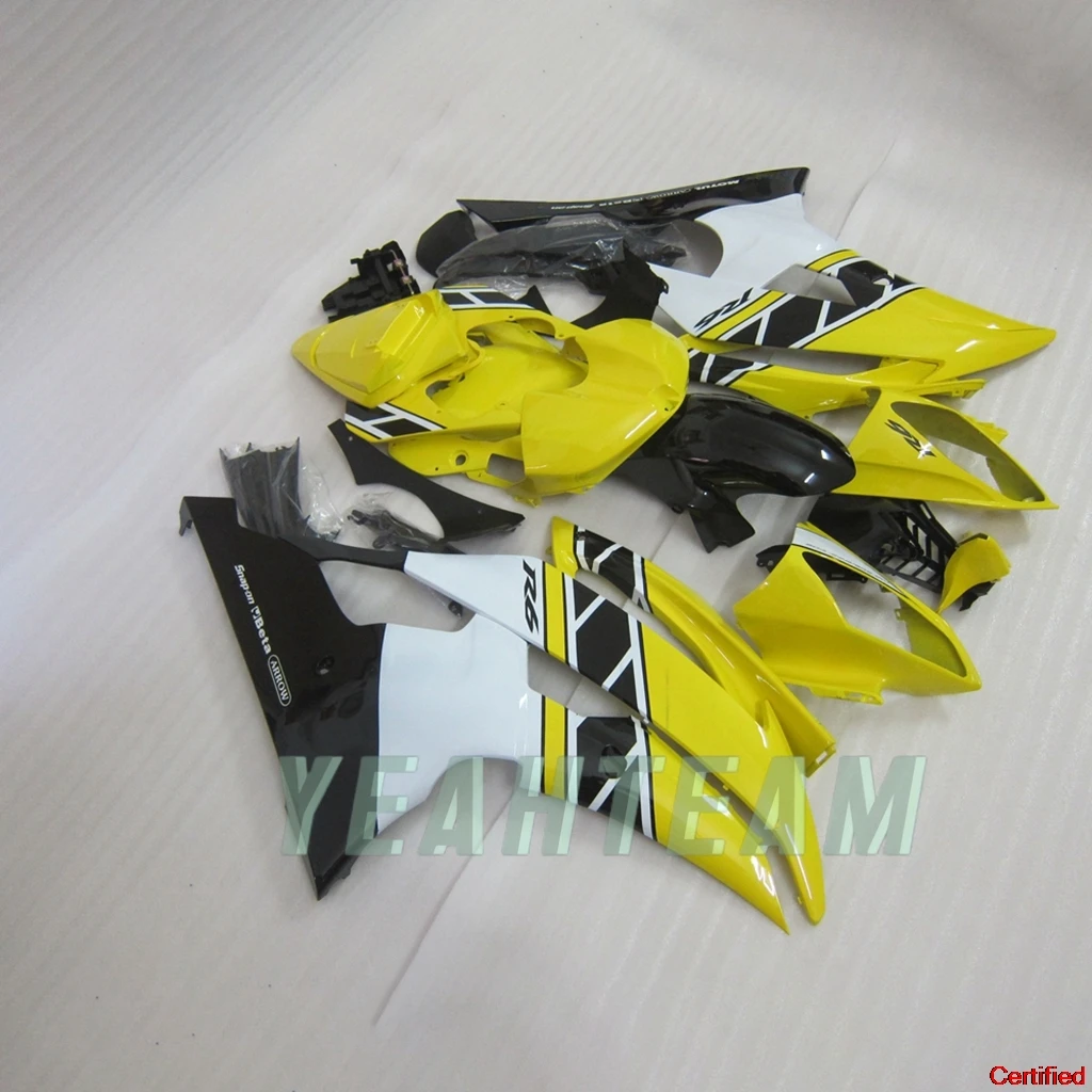 YZFR6 2008 2009 2010 2011 2012 2013 2014 2015 2016 sepeda motor Set Fairing untuk YAMAHA YZF R6 08-16 semua Kit Fairing baru