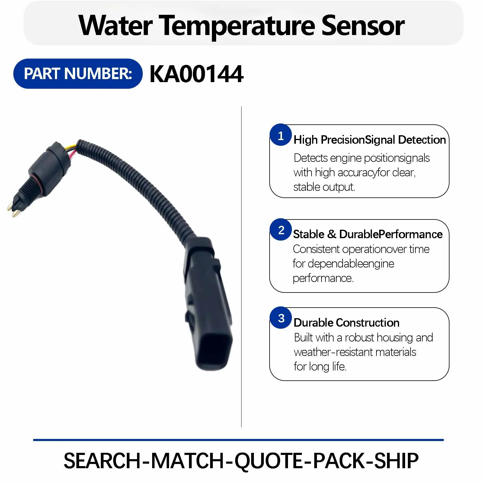temperature sensor 549-6892 For Caterpillar CAT C7.1 Engine