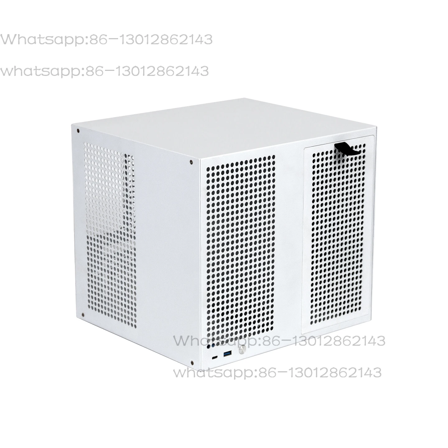 2026 NEW  1PCS Sagittarius 8-bay NAS Computer Chassis with ATX Power Supply, MATX Motherboard, Full-height PCIE, 21.8L