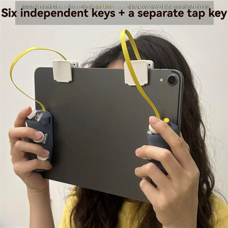 وحدة تحكم ألعاب ثلاثية الأبعاد A33T-DIY لأجهزة Ipad Gamepad أزرار قابلة للتكوين إطلاق النبض المستمر للكمبيوتر اللوحي وNubia PUBG والمزيد #2