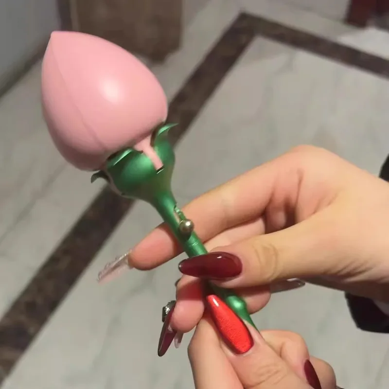 

Коробка для колец Auto-Bloom Rose | Подарок-сюрприз ко Дню матери для мамы | Романтический органайзер для ювелирных изделий с цветочным дизайном (креативный подарок)