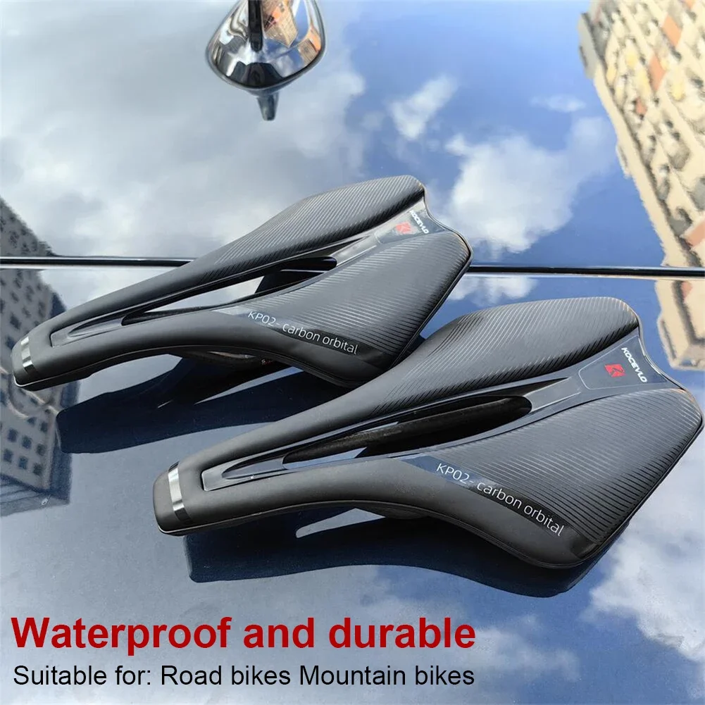 

Light Weight Bike Saddle Waterproof Comfortable Seat Cushion Carbon Fiber Bicycle Seat for Road MTB Bikes