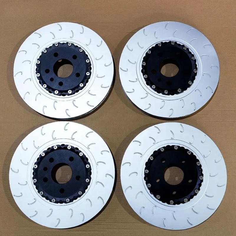 

For Audi S6 S7 S8 RS6 RS7 400 MM 356 MM 390 MM Custo Design 2 Piece Wave Design Rotor Brake Disc