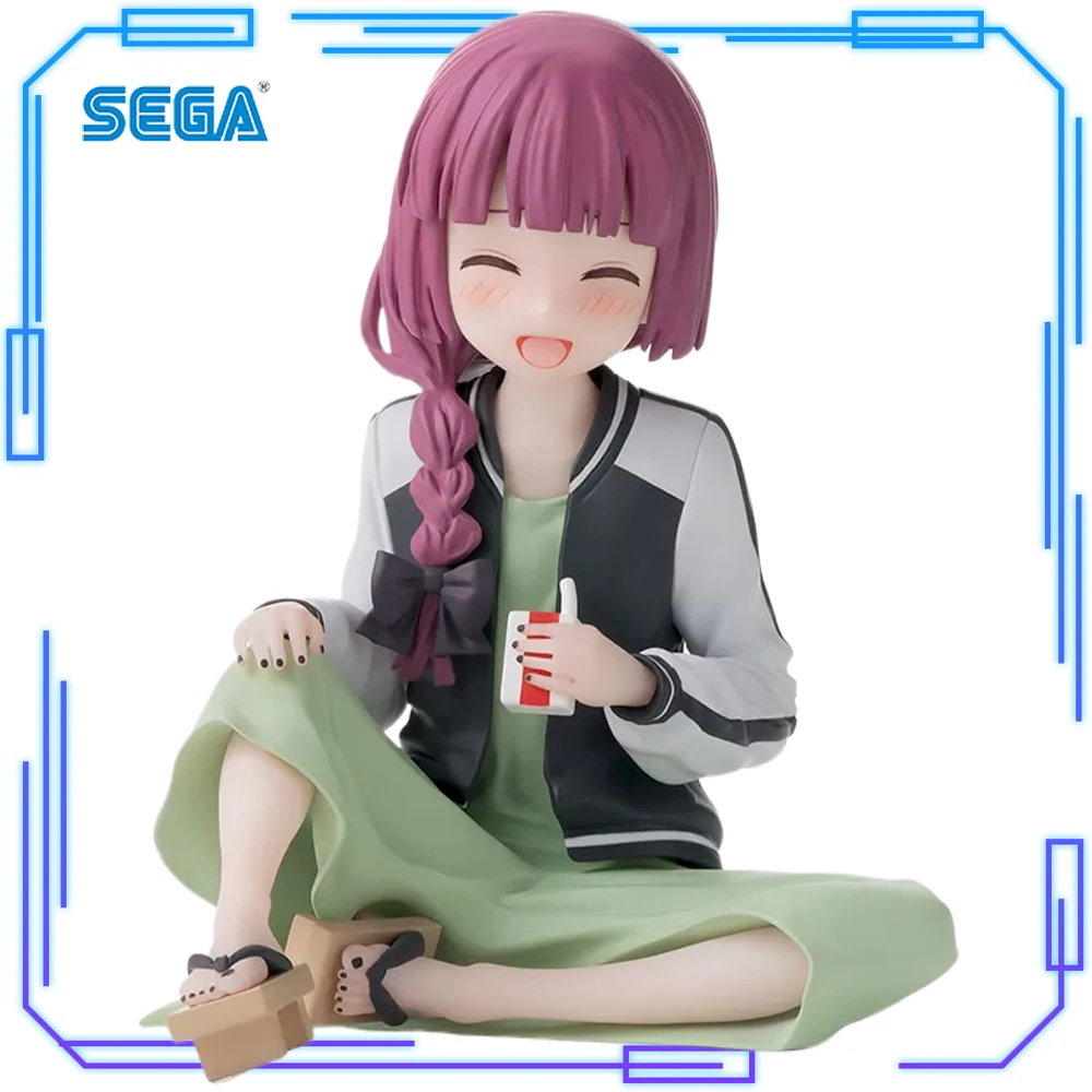 

In Stock SEGA Original Genuine Anime Bocchi The Rock! Hiroi Kikuri Premium Chokonose Figure Collections Noodle Stopper Model Toy
