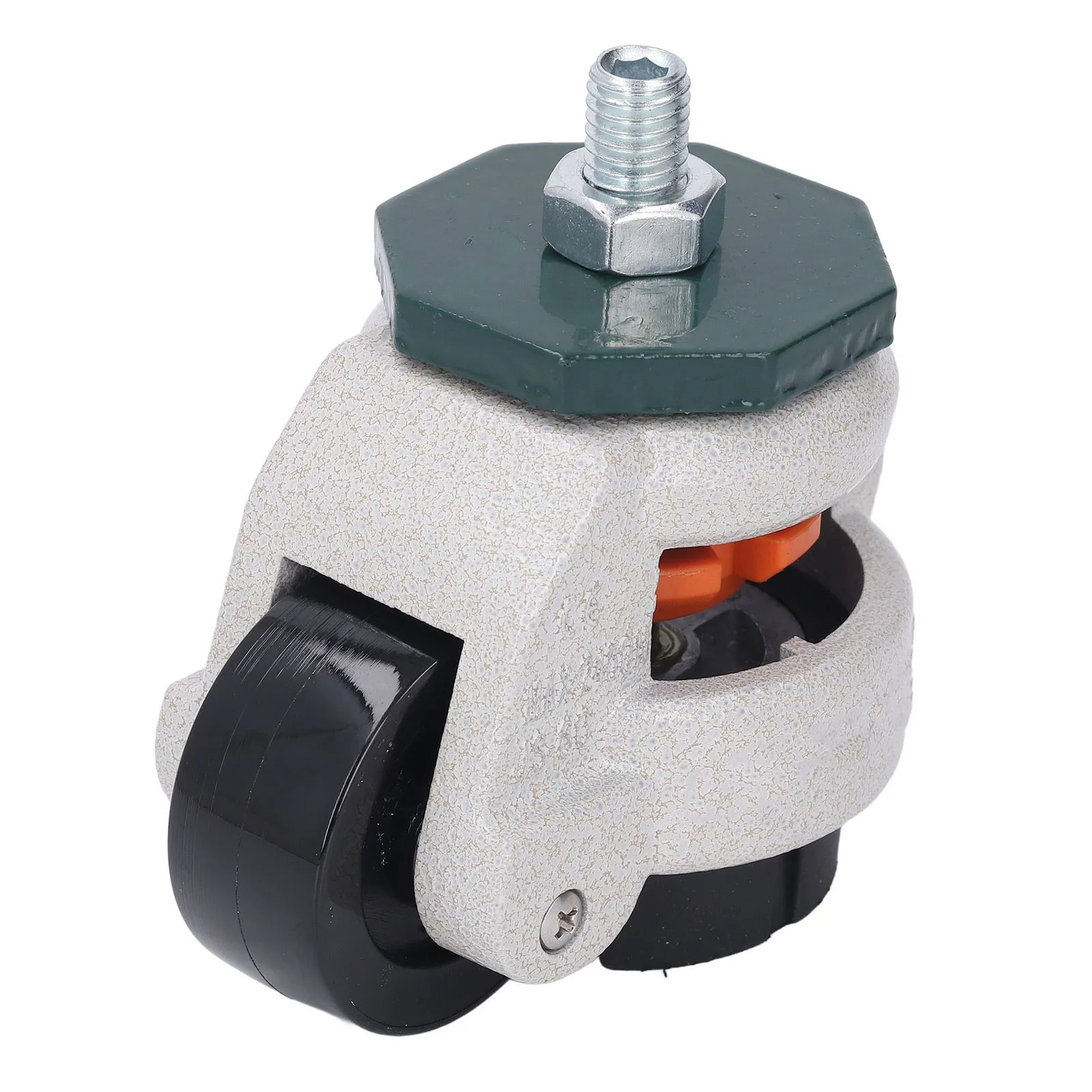 Leveling Stem Caster M12 Heavy Duty Adjustable with Ratchet Handle for Workbench Machine Equipment 51mm OD