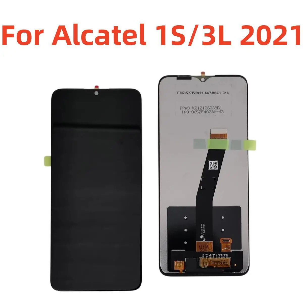 

6.52" For Alcatel 1S 2021 6025 6025H LCD Display LCD Display Touch Screen Digitizer Glass Assembly For Alcatel 3L 2021 LCD 6056