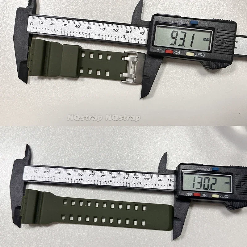 Correa de silicona de 16mm para Casio GA-110 GA-400 GD-100 GAW100 GW-8900Series correa de reloj Universal impermeable de goma suave