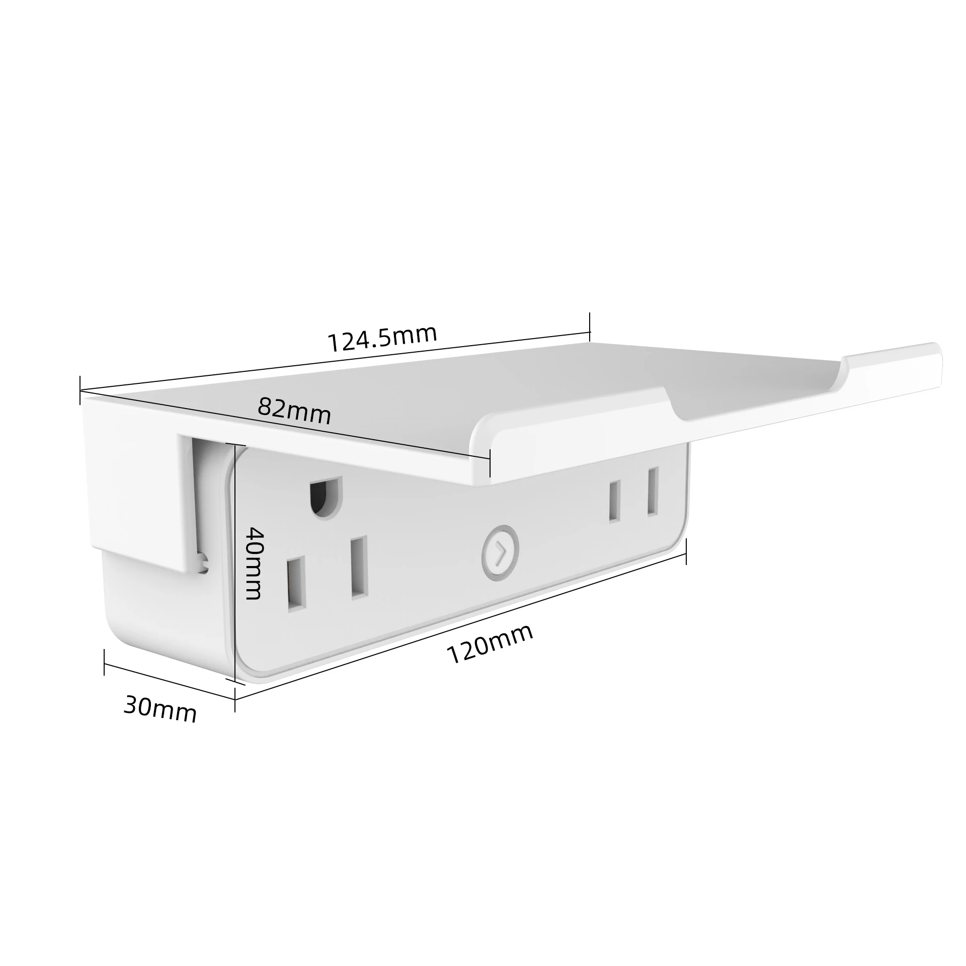 PSSRISE US Bluetooth Wifi Smart Socket Plug Wireless Smart Life Tuya APP Timer Google Home Alexa Voice Control Wall Power Outlet