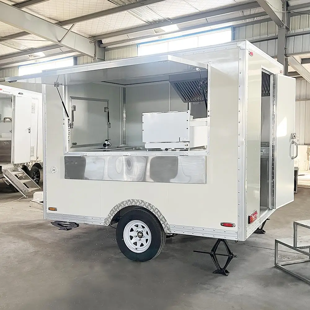 

Light Weight Food Truck Food Trailer Concession Trailer Portable Mobile Kitchen for Lemonade Juice and Smoothies