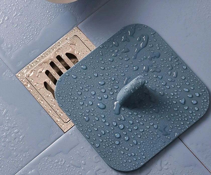 Silicone Floor Drain Cover, Odor Proof Insect Proof Sewer Stopper for Bathroom Kitchen