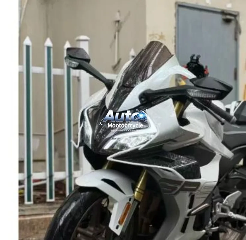 Motorcycle original factory headlights 450SR headlights transparent glass headlights Fit For CFMOTO 450SR 450SRS 2022-2025