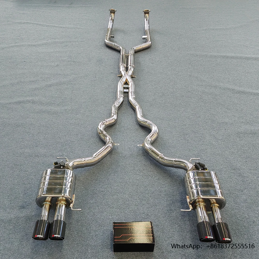

High Quality Racing Catback Exhaust forM5 M6 F10/F12 4.4t Ss 304 With Valve Escape Car Exhaust Pipe