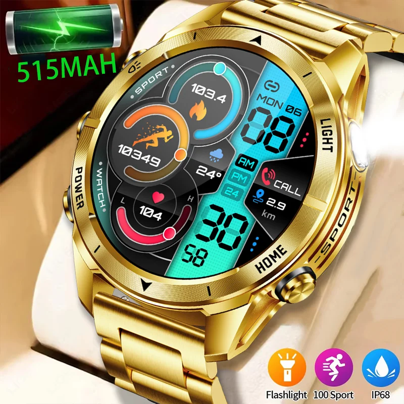 2026 A NEW Military GPS IP68 5ATM Smart Watch 1.46” HD AMOLED Display Built-in GPS Bluetooth Call Sports 2025 New Smartwatch Men