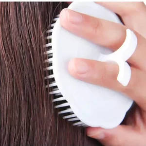 1 pcs Hitam Rambut Sisir Kulit Kepala Pemijat Sisir Bulat Wanita Pria Shower Sikat Rambut Kulit Kepala Shower Cuci Bersih Rambut Alat Sikat 8 sisir bulat penjualan terbaik - №