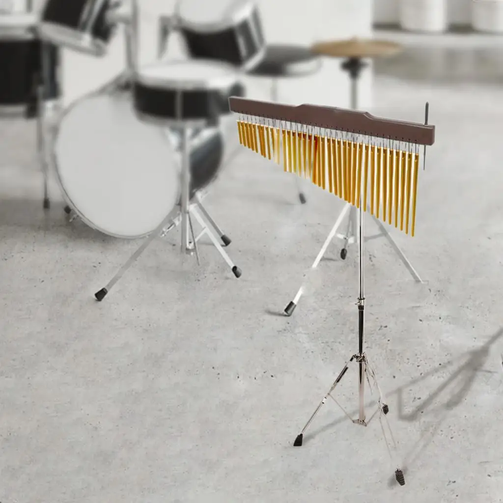

Bar Chimes Stand Stable Height Adjustable for Studios Classroom Teaching Aid
