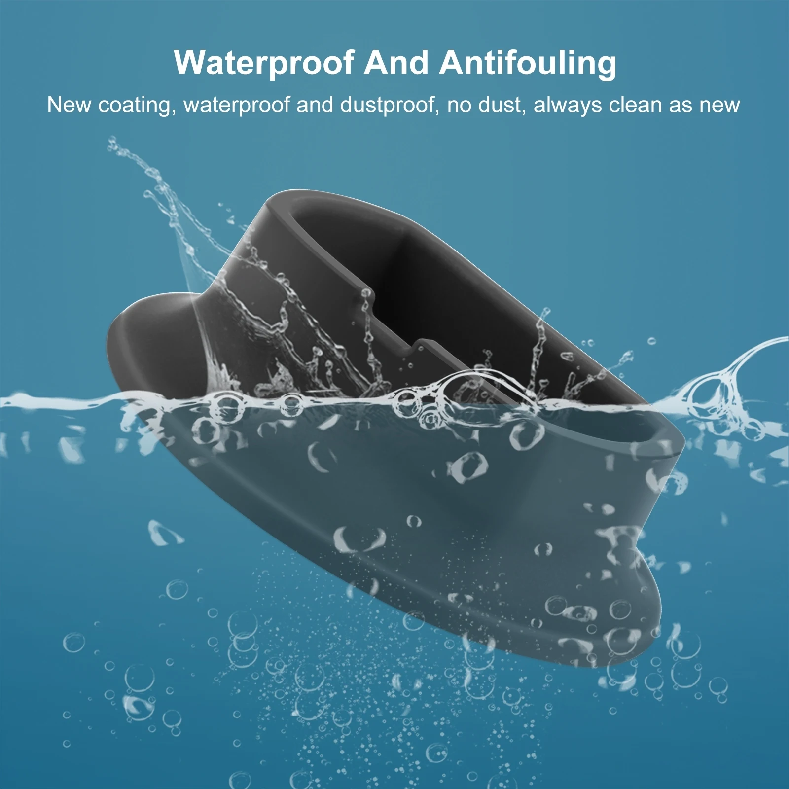 PULUZ Per Insta360 X4 Accessori per staffa base fissa da tavolo con dock in silicone