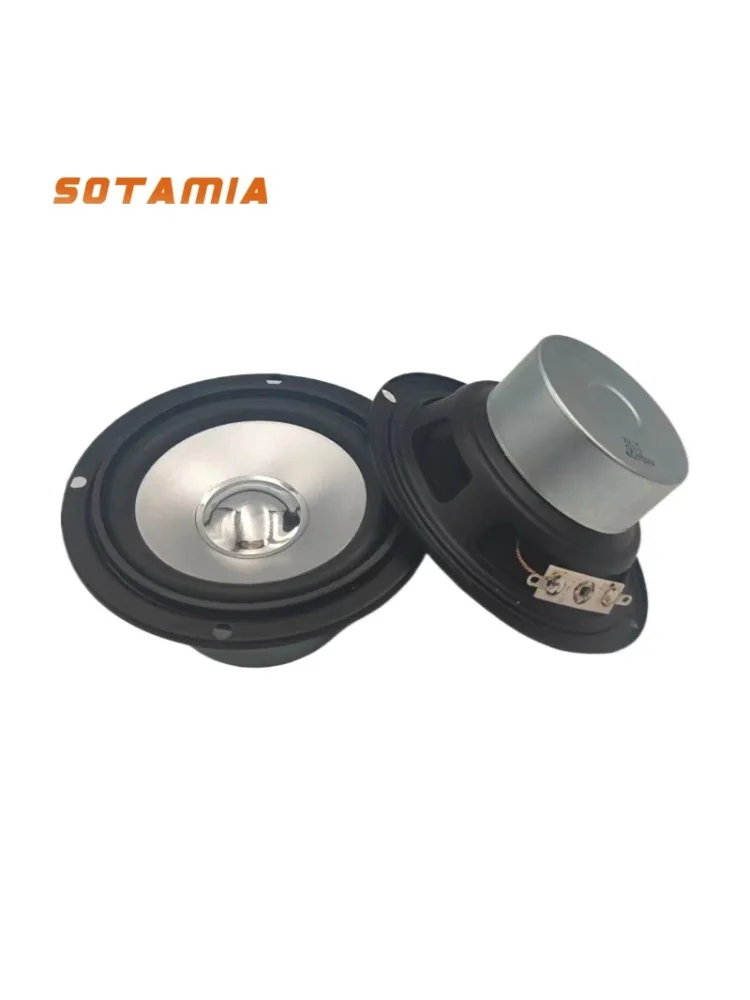 SOTAMIA 2 szt. 3,5-calowy głośnik pełnozakresowy audio 90MM 4 Ohm 10W głośnik HIFI muzyka stereo głośnik kina domowego do półki na książki — zdjęcie produktu 7