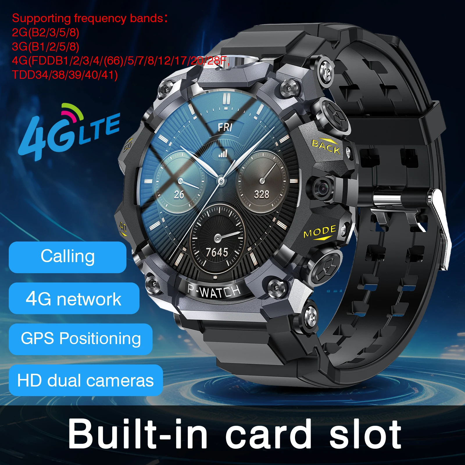

Smart watch,sports watches, Change Wallpaper, fitness monitoring,for iPhone/Andriod,wireless calling /dial