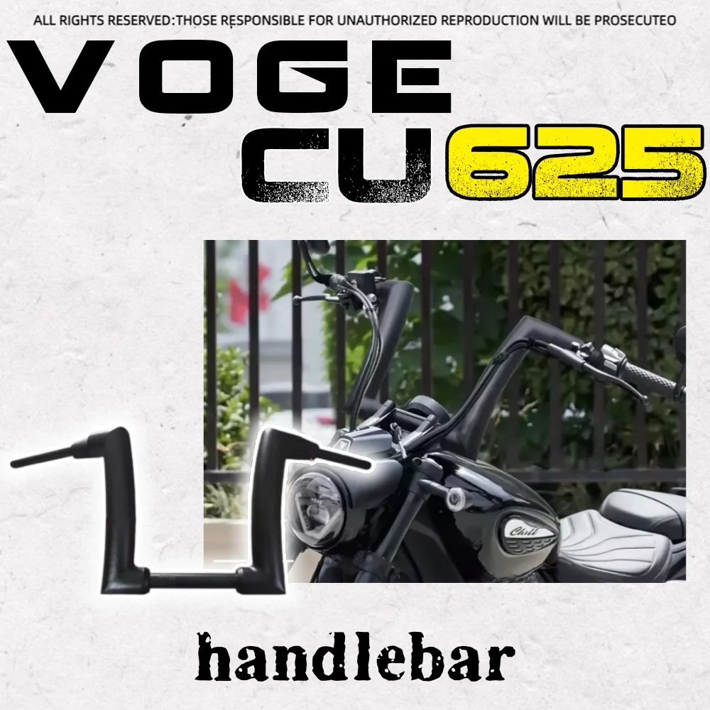 

Motorcycle Raised Flat Handlebar 2 Inch Thickened Bar For VOGE CU625