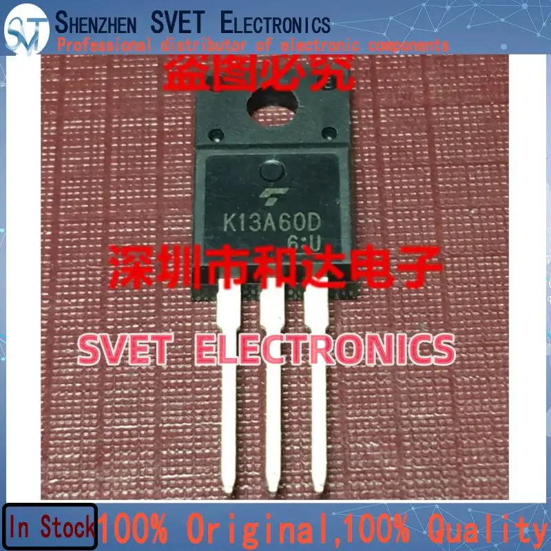 10PCS-50PCS  K13A60D TK13A60D  MOSTO-220F 600V 13A  Quick Delivery  Fast shipping