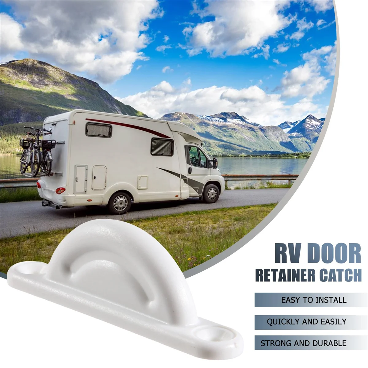 Accessories Door Retainer Catch for Caravan Lock Boat Rv Stopper