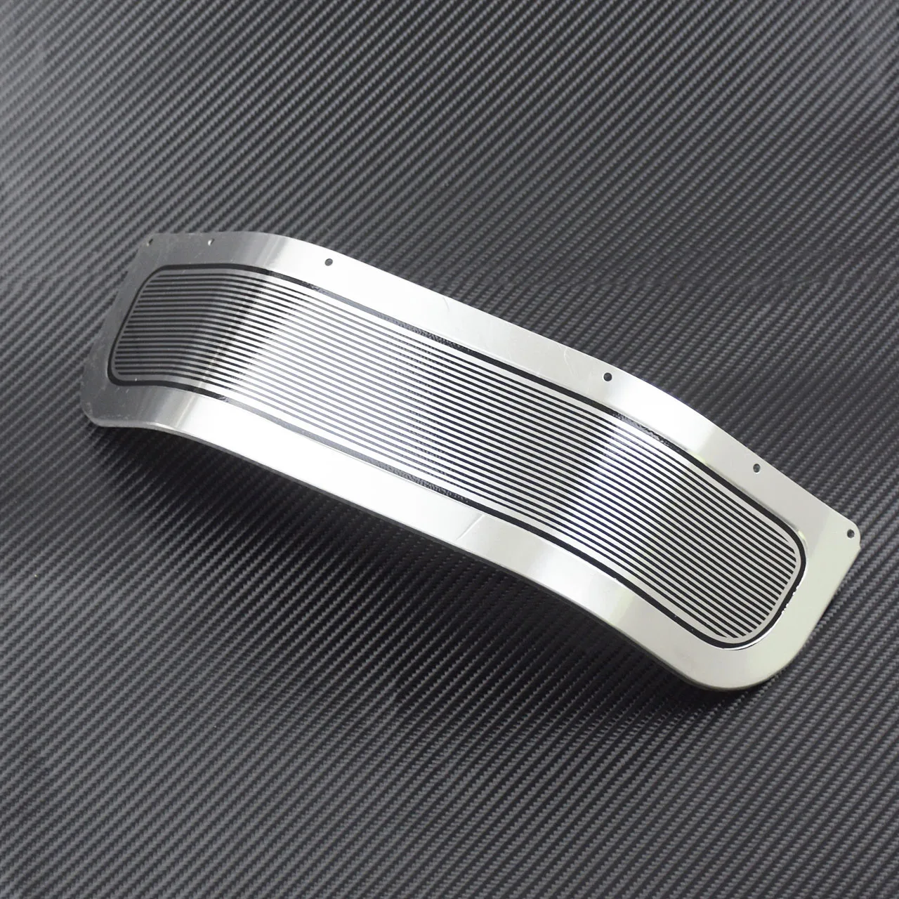 Motorcycle Front Fender Skirt Chrome Fender Trim Protector Accent For Harley Touring Electra Glide Road King Ultra Limited 80-23