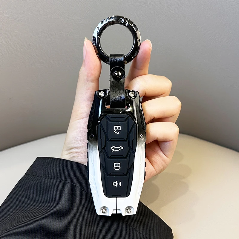 

Car Key Case Shell Auto Emblem Keychain Ring For Haval Jolion F7 H9 H6 H2 F7X F7H H8 H3 H4 H1 H5 H7 F5 M4 M6 H6-Coupe First-love