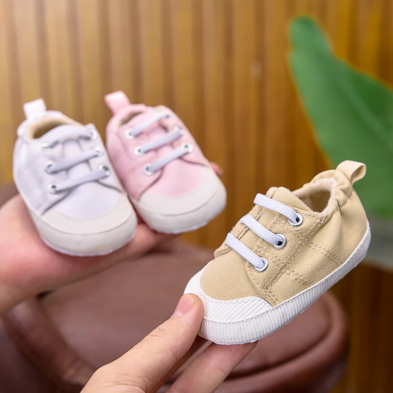 

Детская повседневная спортивная обувь для мальчиков и девочек на весну и осень, подходит для малышей от 0 до 1 года.