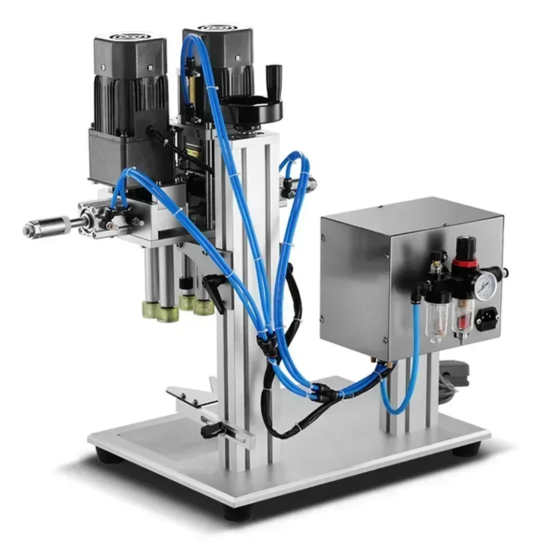 Desktop 220v Semi-automatic Capping Machine Duckbill Bottle Plastic Capping Water Tightener Duckbill Bottle Capping Machine