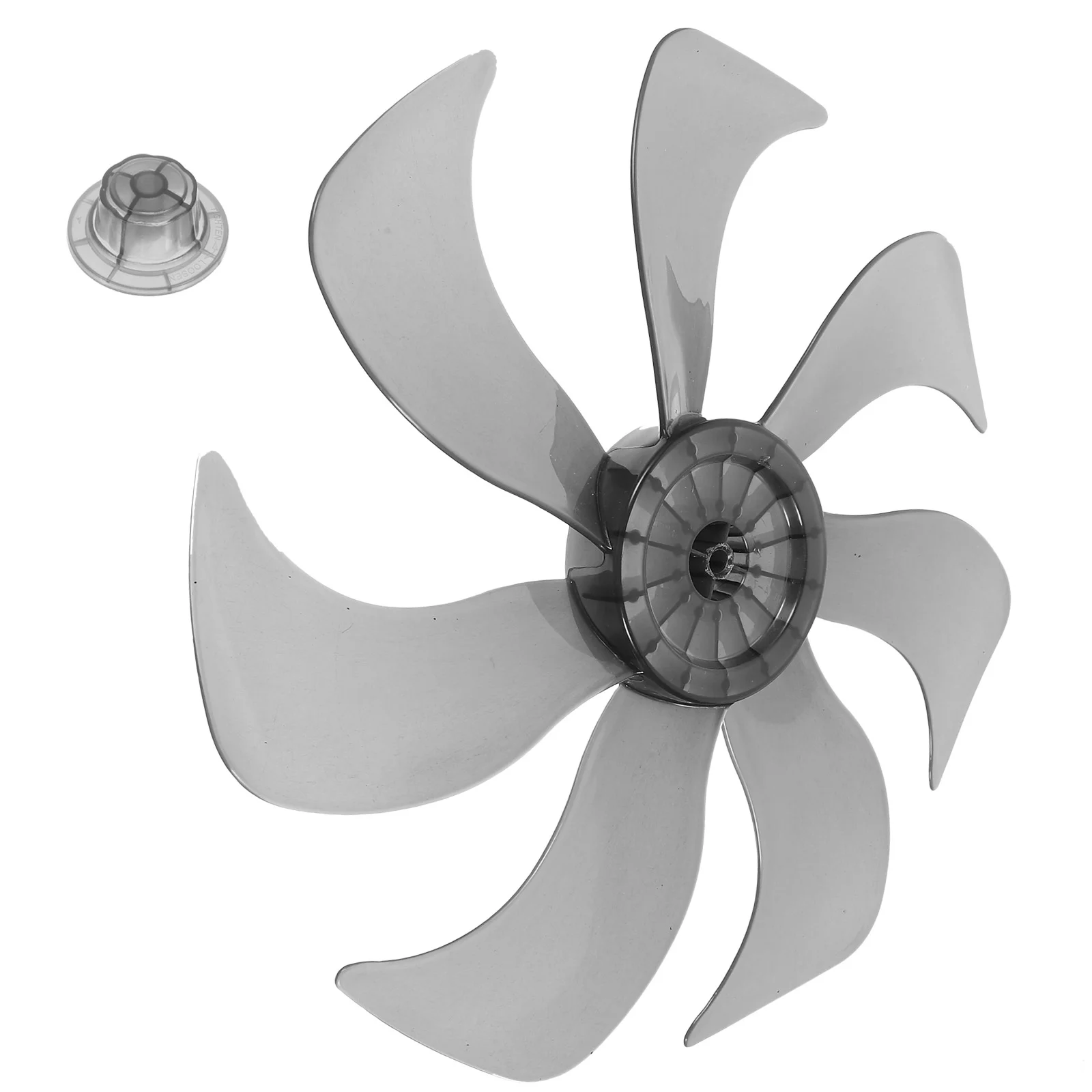 

1Pc 14In/9 Leaves Plastic Fan Blade Leaves Universal Fan Blades Household Fan Blades Replacement Standing Fan Table