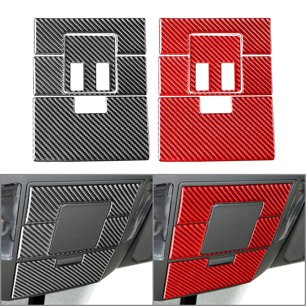 4Pcs/Set Car Reading Light Panel Cover Trim Decoration Sticker For Toyota Tundra 2014-2021