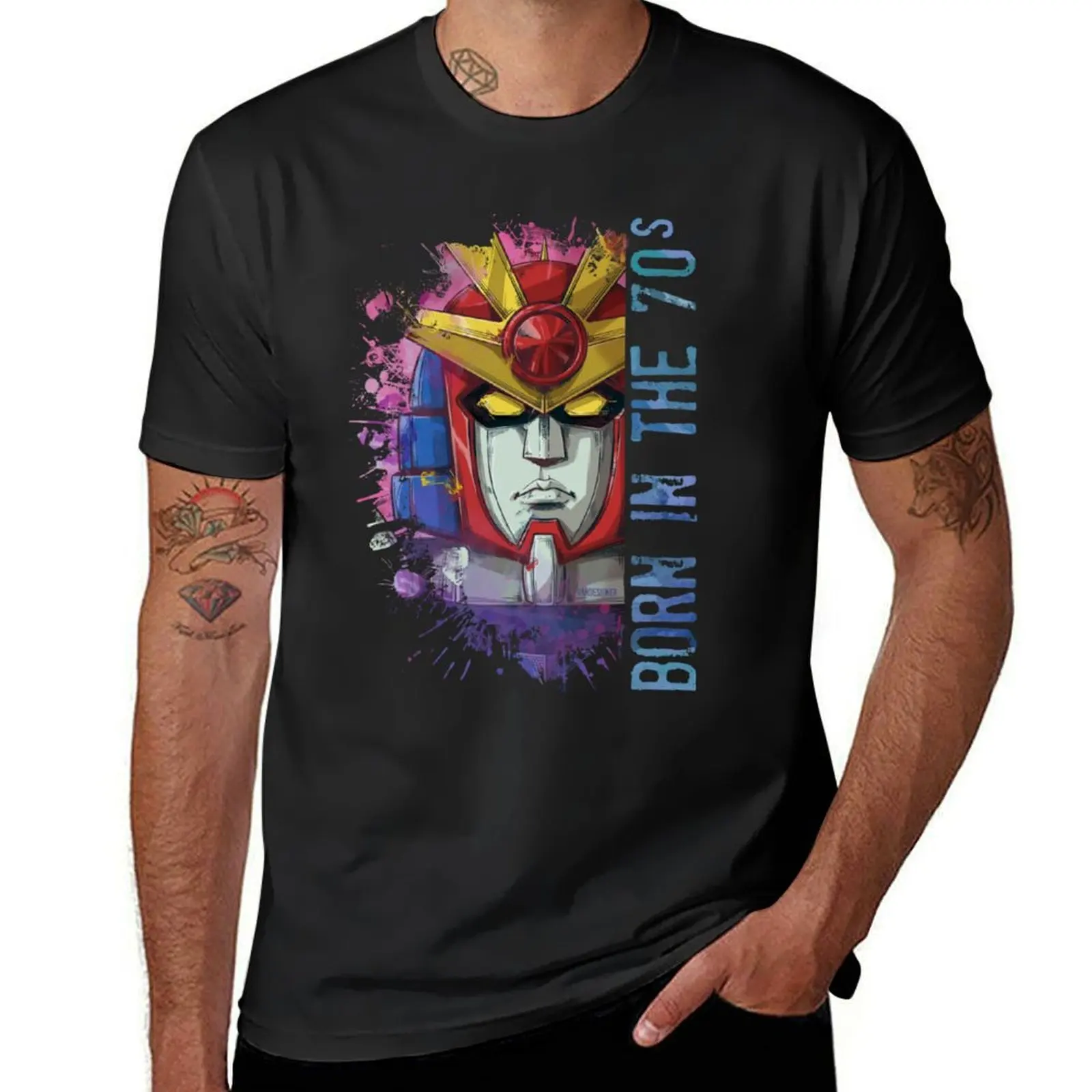 

DAITARN 3 - Daitan III - Born In The Seventies T-Shirt customs design your own summer 2025 funny gifts Men's clothing
