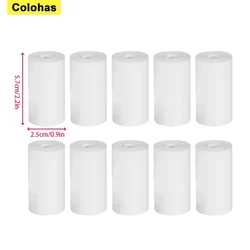 10 Rolls Thermal Paper 57x25 MM Printing Label Roll for Mobile POS Photo Printer Cash Register Rolling Paper Office Stationery