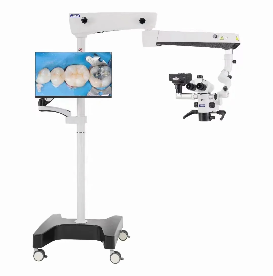 SCM600 Medical Equipment Dental Microscope with Camera Surgical Operating binocular Microscope