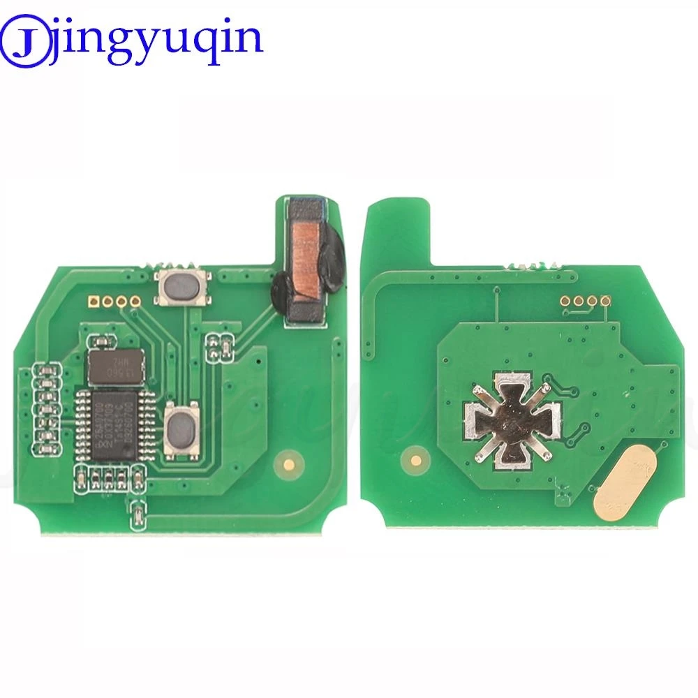 Jingyuqin telecomando auto chiave circuito Fob 5 wk4 876/ 818 433MHz ID46 per Nissan Elgrand X-TRAIL Qashqai Navara Micra Note NV200