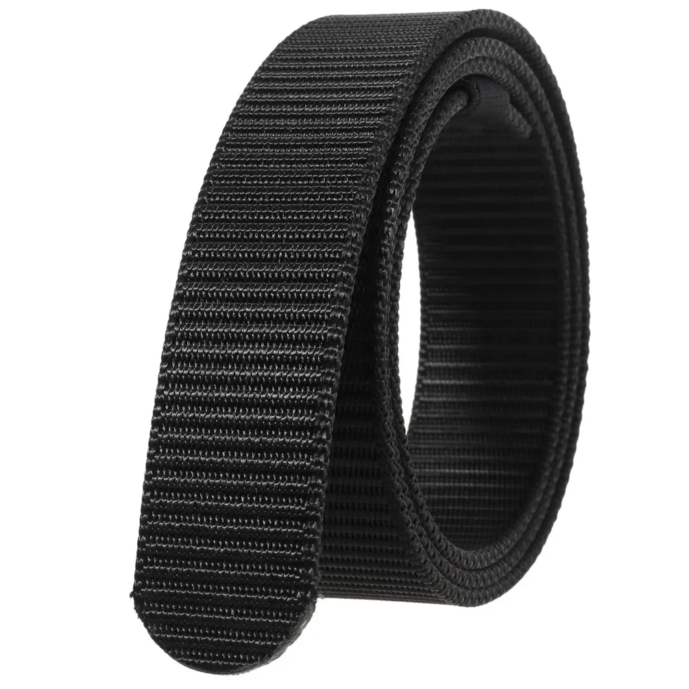 Unisex Leinwand Keine Schnalle Gürtel Hohe Qualität Outdoor Bergsteigen Multifunktionale Taktische Nylon Männer Frauen Hosen Gürtel 3,4 cm – Detail 1
